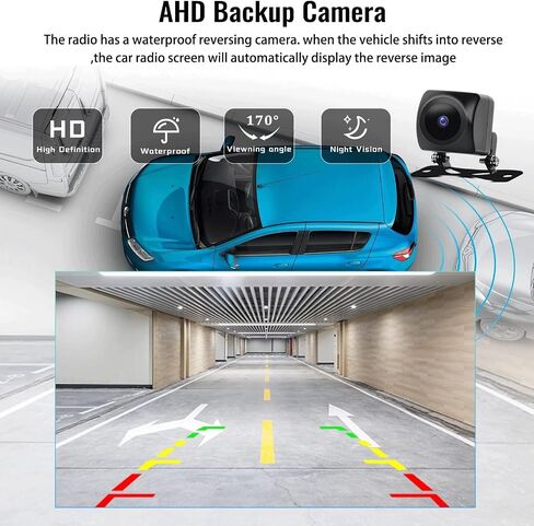 Camecho 2G+32G لسيارة شيفروليه تشيفي ماليبو 2009-2014، ستيريو سيارة Android 13 مع Carplay اللاسلكي Android Auto، راديو سيارة بشاشة تعمل باللمس 9 بوصة مع بلوتوث GPS WiFi EQ + كاميرا احتياطية AHD وميكروفون in Saudi Arabia