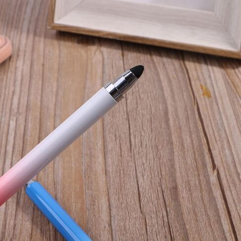 قلم لوحي للرسم 2 في 1 باللون الأرجواني، أقلام قماش تعمل باللمس بالسعة، هواتف Android المحمولة للأجهزة اللوحية الذكية، قلم شاشة تعمل باللمس للهاتف اللوحي Pc N لملحقات أقلام الكمبيوتر المحمول in Saudi Arabia