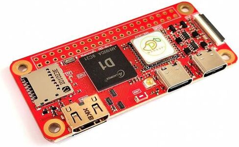 MangoPi MQ-Pro Allwinner D1 Development Board SBC Domestic RISCV Art Compared Raspberry Pi Orange Pi (1GB Ram) in Kuwait