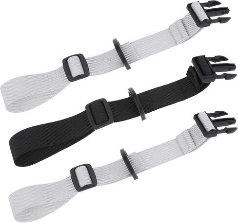 4 Pack Backpack Chest Strap Replacement Backpack Waist Strap Heavy Duty Adjustable Backpack Sternum Strap Easy to Install Prevents Slipping Size Fits All in Saudi Arabia