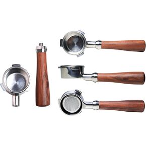 Pawa 54mm Bottomless Portafilter Paired with Wdt Tool - Enhance Your Espresso Brewing | Includes Filter Basket | Compatible with Breville Barista Express and 54mm Breville Machines