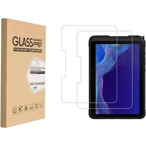 Screen Protector for Samsung Galaxy Tab Active4 Pro/Tab Active Pro 10.1 SM-T540/T545/T547 Tempered Glass Film Anti Scratch,Bubble Free,High Definition（2 Pack）