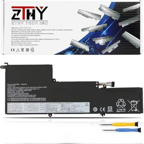 ZTHY L19M4PF4 L19D4PF4 L19C4PF4 Laptop Battery Replacement for Lenovo Yoga Slim 7-14ARE05 7-14IIL05 7-14ITL05 Ideapad Slim 7-14ARE05 7-14IIL05 7-14ITL05 Type 82A1 82A2 82A3 82A4 82A5 15.36V 60.7Wh