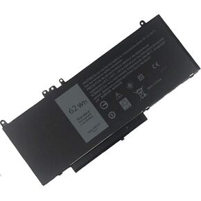 Fully. New 6MT4T Replacement Laptop Battery Compatible with Dell Latitude E5470 E5570 Precision 3510 0HK6DV 079VRK TXF9M 0TXF9M - 7.6V 62Wh