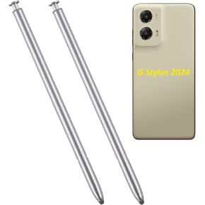 2 Pack G Stylus 2024 Stylus Pen for Moto G Stylus 5G 2024 Pen Replacement for Motorola Moto G Stylus 5G (2024) XT2419 All Verison Touch Screen S Pen(Scarlet Wave)