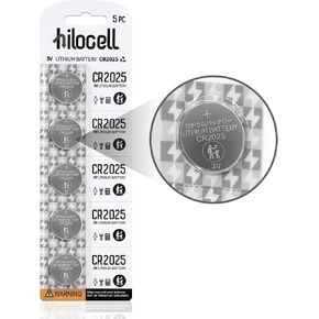 5 Pack CR2016 Lithium 3V Coin Battery, 3 Volt CR 2016 Button Cell Batteries, Long-Lasting High Capacity 2016 Battery with 10-Year Shelf Life...5 Count