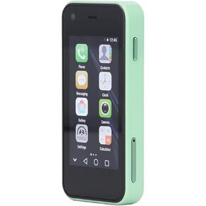 Yunseity Unlocked Mini Smartphone,2.5Inch Smallest Android Mobile Phone,1GB 8GB ROM Quad Core Android Cell Phones,Dual SIM Mini Phones Unlocked 3G Mobile Phone (Green)