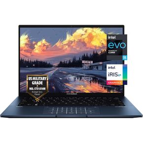 ASUS Zenbook 14" OLED 3K(2880 X 1800) Touch Slim Laptop - 14Cores Intel EVO Core i9-13900H - 100% DCI-P3 Pantone - Backlit KB - FHD Webcam - win11 Home - w/Pen (16GB LPDDR5 RAM | 2TB PCIe SSD)
