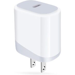 [2-Pack]Pixel 9 Fast Charging Block Type C Android Wall Plug for Google Pixel 9 Pro XL 8A 8 Pro 7 Pro 6 Watch 3/2,20W USB C Wall Charger 2-Port PD Power Adapter+ QC Wall Cube for iPhone 16 15 14 13 12