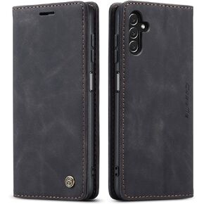 Compatible with Samsung Galaxy A14 Case Wallet, A14 Phone Case with Card Holder, Kickstand Protective Flip Folio Leather Wallet Case for Galaxy A14 5G 6.6 inch (Coffee)