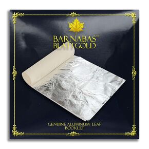 Barnabas Blattgold: صفائح سائبة من أوراق النحاس الأصلية [100 ورقة، 5.5 بوصة] - تُعرف أيضًا باسم صفائح أوراق النحاس للرسم، وصفائح رقائق النحاس للحرف اليدوية، وصفائح أوراق النحاس للحرف اليدوية، وصفائح الأوراق المعدنية