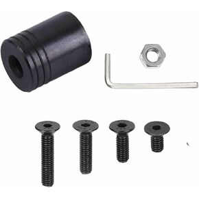 QD Swivel Stud Mount Push Button Base Adapter Kit with 4 Screws, Nut & Wrench