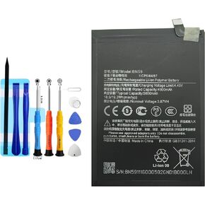 BN59 Replacement Battery for Xiaomi Redmi Note 10S Redmi Note 10 4G，Rechargeable 0 Cycle Battery Compatible with Xiaomi Redmi Note 10S Redmi Note 10 4G