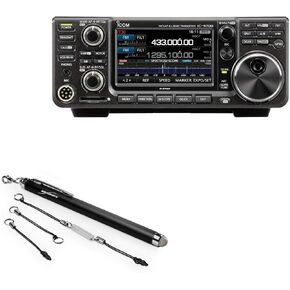 BoxWave Stylus Pen Compatible with Icom IC-9700 - EverTouch Capacitive Stylus, Fiber Tip Capacitive Stylus Pen for Icom IC-9700 - Jet Black