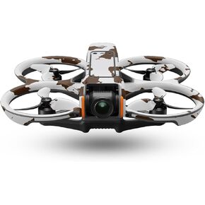 Drone Skin Compatible with DJI Avata 2 (2024) - Brown Cow - Premium 3M Vinyl Protective Wrap Decal Cover - Easy to Apply | Crafted in The USA by MightySkins