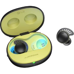 LG Tone Free T80 Dolby Atmos True Wireless Earbuds with Adaptive Noise Cancelling, IPX4 Water Resistant, Up to 36 Hours of Battery Life, Black