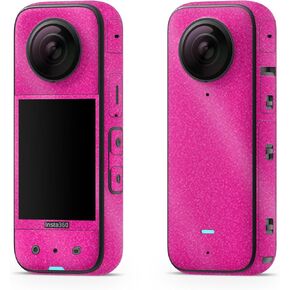 Skin Compatible with Insta360 X3 (2022) - Solid Pink - Premium 3M Vinyl Protective Wrap Decal Cover - Easy to Apply | Crafted in The USA by MightySkins