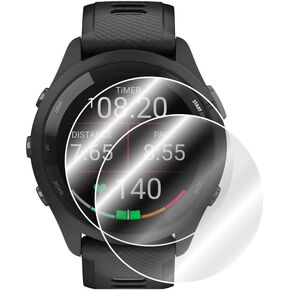IPG for Garmin Forerunner 265 (Case Dimention 46 mm) Smartwatch Hydrogel Screen Protector (2 Units) Invisible HD Clear Film Anti Scratch Guard-Smooth/Self-Healing/Bubble for 265