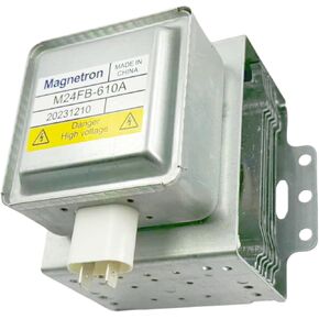 Microwave Magnetron M24FC-610A Compatible with GE WB27X11126 Microwave Oven Magnetron Repair Parts Replace M24FB-610A