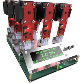 AltairTech.io GekkoScience SmartHub 11-Port USB Hub مع وحدة تحكم مدمجة وDC PSU in Kuwait