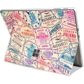 غلاف الكمبيوتر اللوحي متوافق مع Microsoft Surface Pro 11 (2024) - لقد كنت في كل مكان - غطاء لاصق واقي من الفينيل الفاخر 3M - سهل الاستخدام | صُنع في الولايات المتحدة الأمريكية بواسطة MightySkins