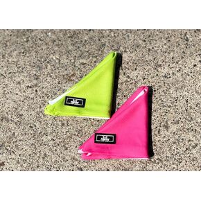 Neon Vibes Cooling Dog Bandana (Neon pink)