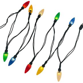 LED Christmas Lights Phone Charger Cable, 50-inch 10 LED Multicolor Lights Bulbs Charging Cable Cord Compatible for Phone 13 13pro 13promax/12 12pro 12promax/11 /X/XR/XS and More