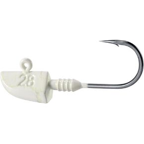 Dr.Fish 5 Pack Bullet Jig Heads 1oz #7/0 Saltwater Fishing Jig Swimbait Jigs Lure Hooks Surf Fishing Striper Halibut Mackerel Pompano