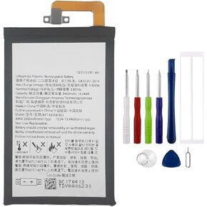 New Rechargeable Battery BAT-63108-003 Compatible with BlackBerry Keyone BBB100-1 BBB100-2 BB100-7 BB100-5, BBB100-3 with Tools