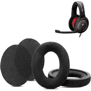 HZP41 Soft Fabric Earpads Replacement for Sennheiser HZP41, HZP26, G4ME ONE, Game One, PC 363D, PC 360, PC 373D Headsets – Soft Fabric and High Density Foam Cushions