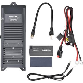 48V POE Power Supply EL3 SET for Starlink Gen 2 DC Conversion Kit - Integrated 12/24V-48V Converter, PoE Injector, 12V Regulator - for Starlink Gen2 Internet Kit Satellite (with Wifi6E Router)