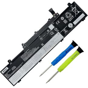 L19M3PD5 45Wh Laptop Battery Replacement for Lenovo ThinkPad 2022 E15 E14 4th Gen 2021 E15 E14 3rd Gen Series 2020 E15 E14 2nd Gen Laptop L19C3PD5 L20C3PD4 L20D3PD4 L19L3PD5 L20L3PD4 11.1V