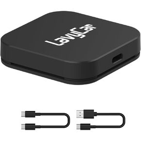 Wireless CarPlay/Android Auto Adapter USB/UBS C for Factory Wired CarPlay Cars (Model Year: 2015 to 2024), Wireless CarPlay/Android Auto Dongle Convert Wired to Wireless CarPlay/Android Auto