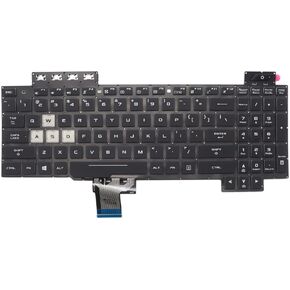 New Keyboard for Asus TUF Gaming FX505DT FX505DU FX505DY FX505G FX505GM FX505GE FX505GD FX505GT FX504 FX505 FX705 FX80 FX86 FX95 RGB Backlit US