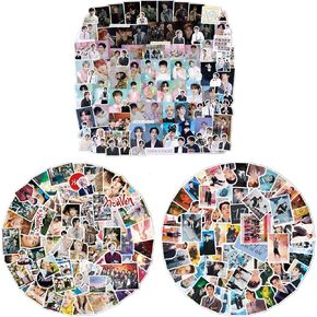 3Pack/285Pcs Stickers Vinyl Waterproof Album Photo Sticker for Laptop Phone Case Charger Luggage Decoration