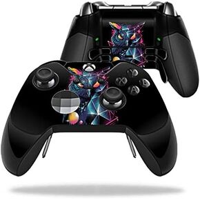 MightySkins Skin Compatible with Microsoft Xbox One Elite Controller - Outrageous Owl | Protective, Durable, and Unique Vinyl wrap Cover | Easy to Apply, Remove, and Change Styles | Made in The USA