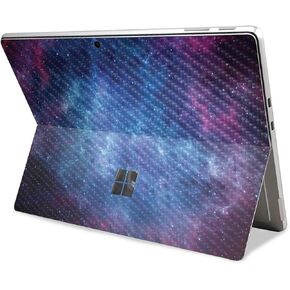 Carbon Fiber Tablet Skin Compatible with Microsoft Surface Pro 11 (2024) - Nebula - Premium 3M Vinyl Protective Wrap Decal Cover - Easy to Apply | Crafted in The USA by MightySkins