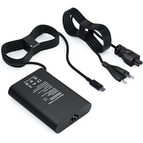 65W Fast Charging USB-C Adapter for Dell Laptop,Replacement Charger for Dell Latitude 5420 5520 7420 5320 5530 5540 3440 5430 5440 XPS 13 Chromebook 3100