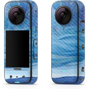 Carbon Fiber Skin Compatible with Insta360 X3 (2022) - Bombs Away - Premium 3M Vinyl Protective Wrap Decal Cover - Easy to Apply | Crafted in The USA by MightySkins