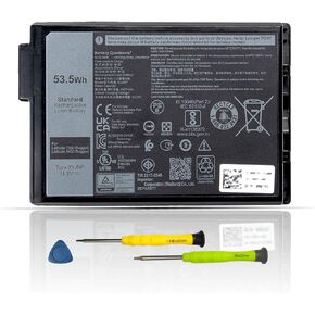 ASODI XVJNP 53.5Wh Laptop Battery Replacement for Dell Latitude 5430 7330 Rugged Extreme P148G P148G001 P149G P149G001 Series 6JRCP 06JRCP 0M0TN3 451-BCWQ 11.4V 4457mAh