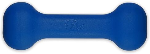 Little Bone Chew Toy for Small Dogs, Aggressive Chewers, Safe for Teeth and Gums, Made in USA from Durable, Non-Toxic FLEXAPure, Free from Rubber and Latex, Pet Safe, BPA Free, Blue in Saudi Arabia