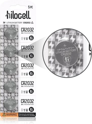 5 Pack CR2016 Lithium 3V Coin Battery, 3 Volt CR 2016 Button Cell Batteries, Long-Lasting High Capacity 2016 Battery with 10-Year Shelf Life...5 Count in Saudi Arabia