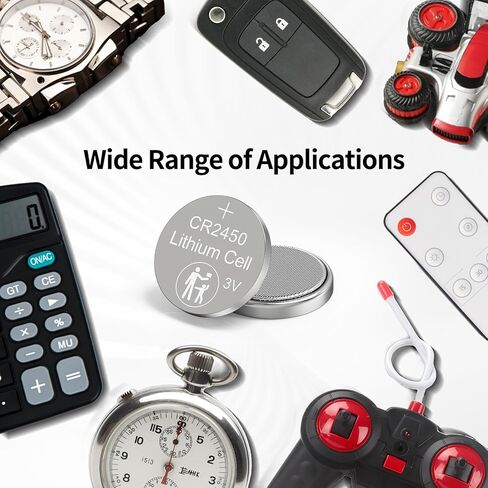5 عبوات من بطاريات الليثيوم 3 فولت CR2016، بطاريات خلية زر 3 فولت CR 2016، بطارية 2016 عالية السعة تدوم طويلاً مع عمر افتراضي 10 سنوات...5 قطع in Kuwait
