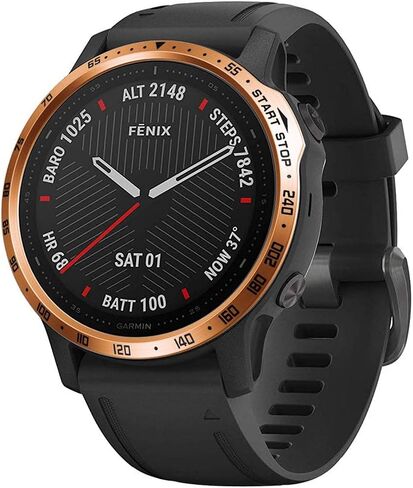 REYDA Stainless Steel Watch Bezel, Compatible with Garmin Fenix 6S/6S Pro, Metal Watch Accessory, Scratch Resistant Protection, 1.2 inches, RYD00248 in Kuwait