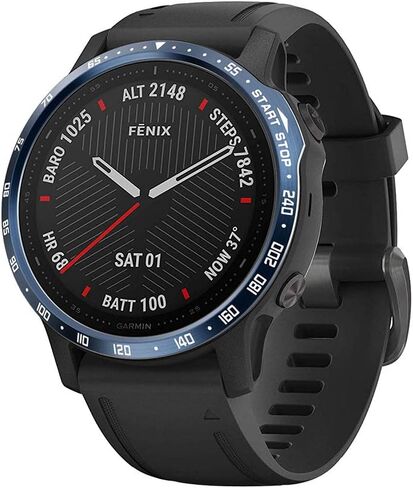 REYDA Stainless Steel Watch Bezel, Compatible with Garmin Fenix 6S/6S Pro, Metal Watch Accessory, Scratch Resistant Protection, 1.2 inches, RYD00248 in Kuwait