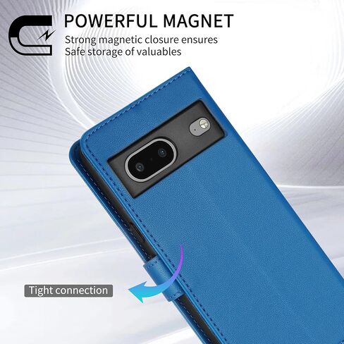 Compatible with Google Pixel 7 Pro Wallet Case with Card Slots Stand Magnetic Closure Protective Flip Leather Phone Cover for Google Pixel 7 Pro Case Wallet(6.7 inch-Black) in Kuwait