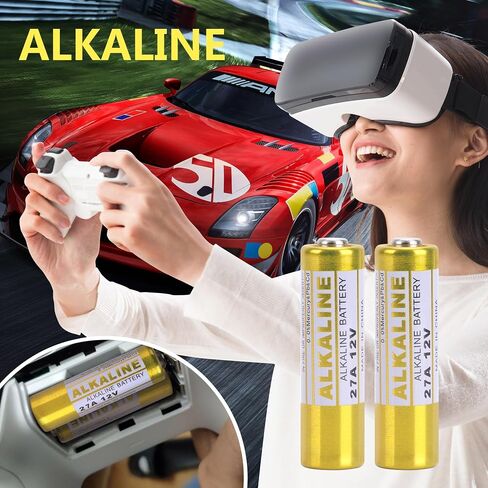 27A 12V Battery,27A Battery 5 Pack,27A 12V Alkaline Battery,23AE 27a 12v Battery for Remote and Doorbells in Kuwait