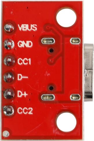 5 Pcs USB Type C Breakout Serial Basic Breakout Female Connector 16P PCB Converter Board in Saudi Arabia