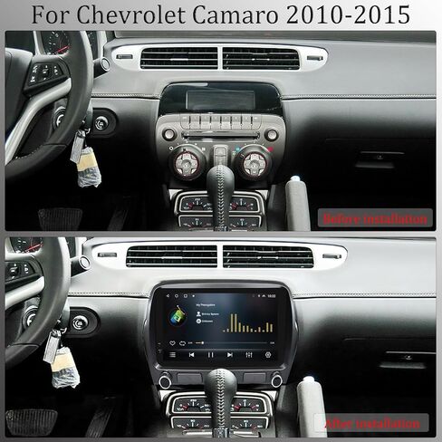 for Chevrolet Camaro 2010-2015 Android 13 Radio IPS Touchscreen GPS Navigation Stereo with Bluetooth Multimedia Player Build in Android AUTO Carplay (10.33-Inch) in Saudi Arabia
