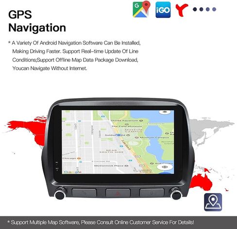 for Chevrolet Camaro 2010-2015 Android 13 Radio IPS Touchscreen GPS Navigation Stereo with Bluetooth Multimedia Player Build in Android AUTO Carplay (10.33-Inch) in Saudi Arabia